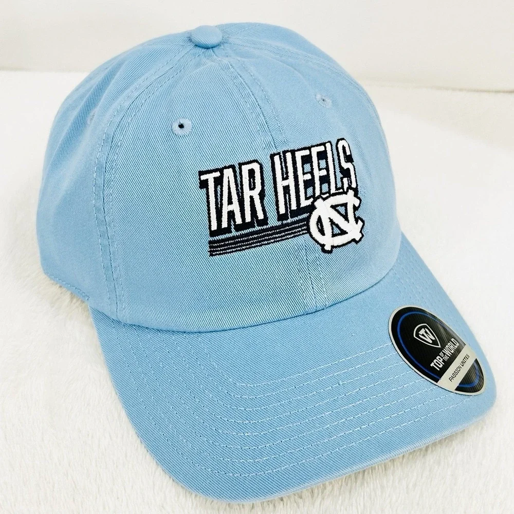 North Carolina‎ Tar Heels Top of the World Slice Hat Cap Adjustable Strapback